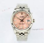 (EWF) 1:1 Superclone Rolex Oyster Perpetual Datejust 31 Salmon Face Jubilee Watch